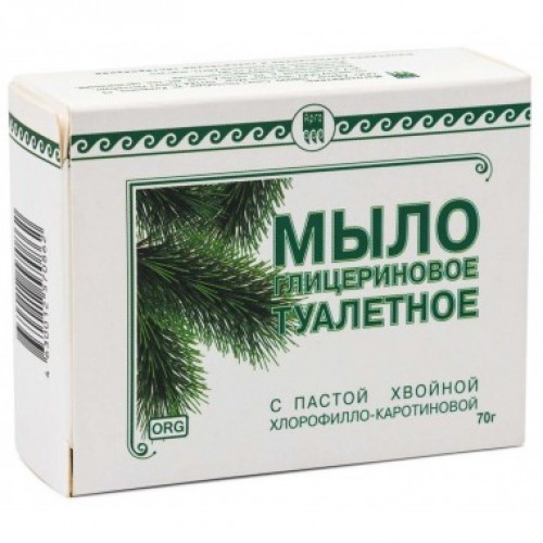 Купить Мыло туалетное глицериновое Фитолон с пастой хвойной хлорофилло-каротиновой  г. Екатеринбург  