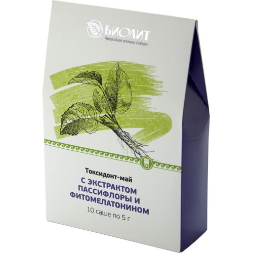 Купить Токсидонт-май с экстрактами пассифлоры и фитомелатонином  г. Екатеринбург  